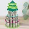 Big Dot of Happiness Merry and Bright Trees - DIY Colorful Whimsical Christmas Party Money Holder Gift - Cash Cake